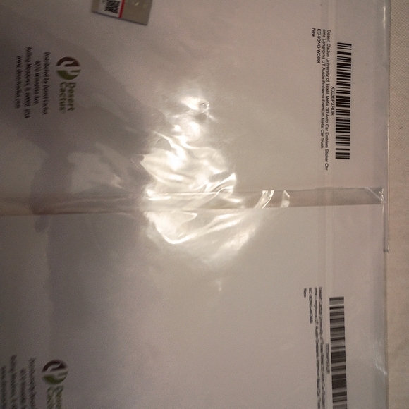 Silver University Of Texas Longhorn Metal Car Emblem - Picture 2 of 5